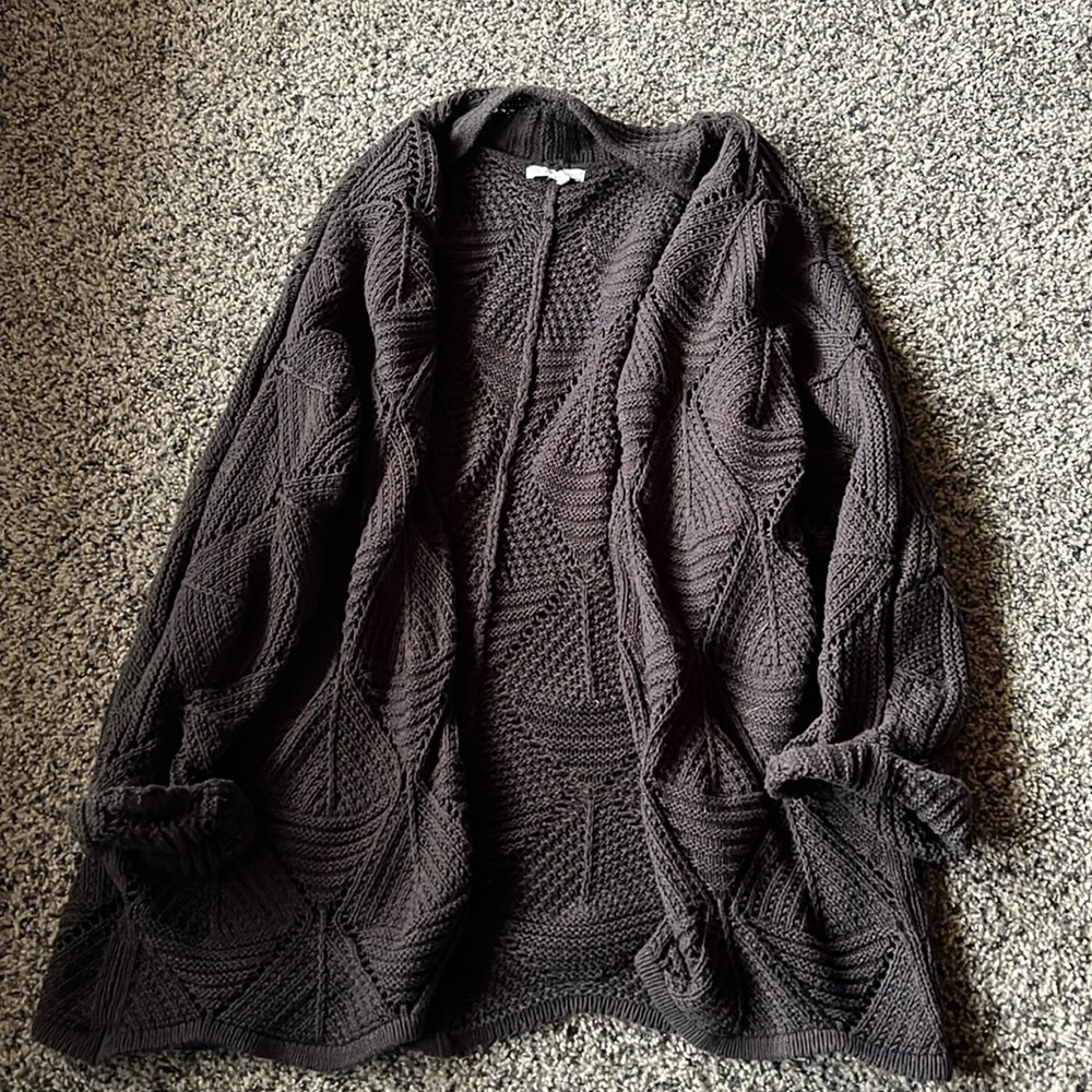 Maurice’s knitted cardigan